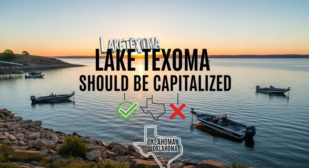 Lake Texoma Should Be Capitalized